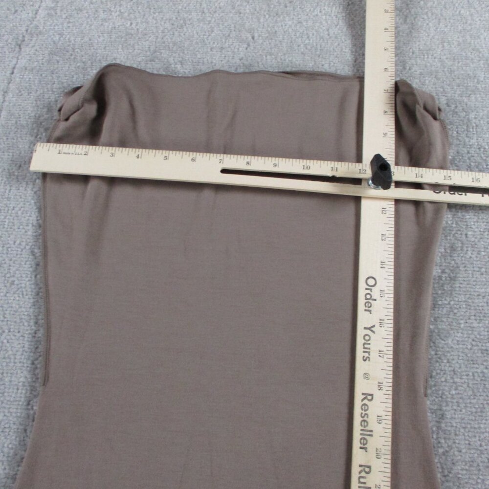 SKIMS Tube Dress Womens Medium Tan Brown Long Maxi Stretch Soft NWOT - Picture 4 of 9